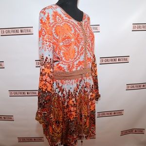 Miss Me Long Sleeve Dress Size Large NWT